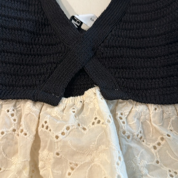 Like new Zara knit top w crochet details - Picture 3 of 4